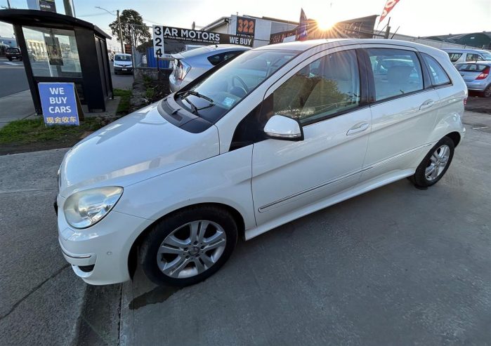 2009 Mercedes-Benz B 170 Hatchback Automatic 0 DEPOSIT FINANCE AVAILABLE