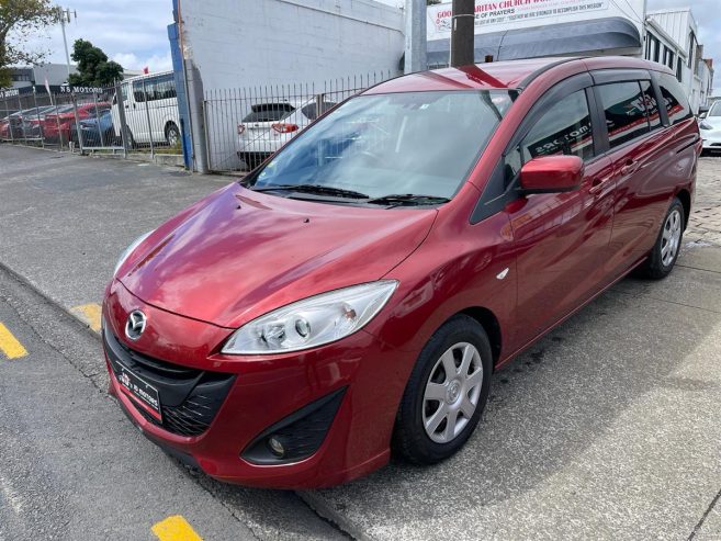 2013 Mazda Premacy Low Kms Done Rr. Power Doors Station Wagon Automatic 7 Seater/ All New Tyres/ Rev. Camera/ Low Kms