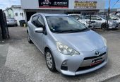 2013 Toyota Aqua S Push Button Start Hatchback Automatic Hybrid/ Push Button Start/ Bluetooth/ Keyless Entry