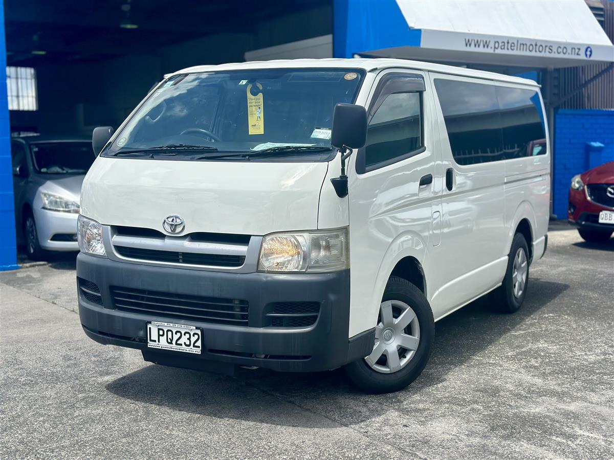 2007 Toyota Hiace Van Automatic