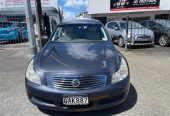 2007 Nissan Skyline 250GT Very Low Kms Sedan Automatic V6/ Leather Interior/ Heated Seats/ Rev. Camera/ Side Camera