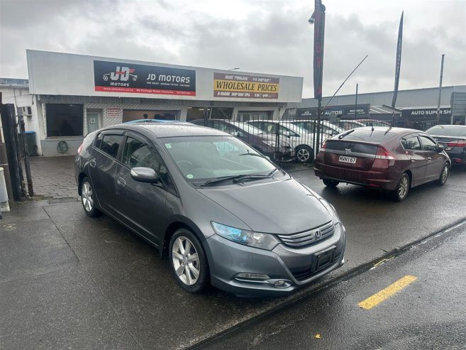 2009 Honda Insight Hybrid Low Kms with Rev. Camera/ All New Tyres/ Mags/ Black Interior Sedan Automatic 1 Year Warranty with 1 Year Roadside Service