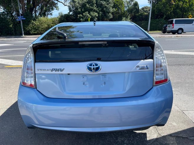 2014 Toyota Prius PHV Low Kms Free 5000kms RUC Hatchback Automatic Hybrid/ New Tyres/ Mags/ Rev. Camera