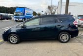 2019 Toyota Prius Alpha 5 Seater Low Kms with Radar Cruise/ LDA/ Heated Seats Station Wagon Automatic Hybrid/ Rev. Camera/ Mags/ Bluetooth/ Heated FR. Seats