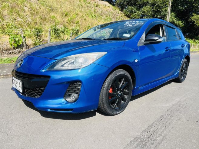 2013 Mazda Axela 1.5 S SPORT BLACK MAGS Hatchback Automatic PUSH BUTTON START, ALLOYS, BLUETOOTH