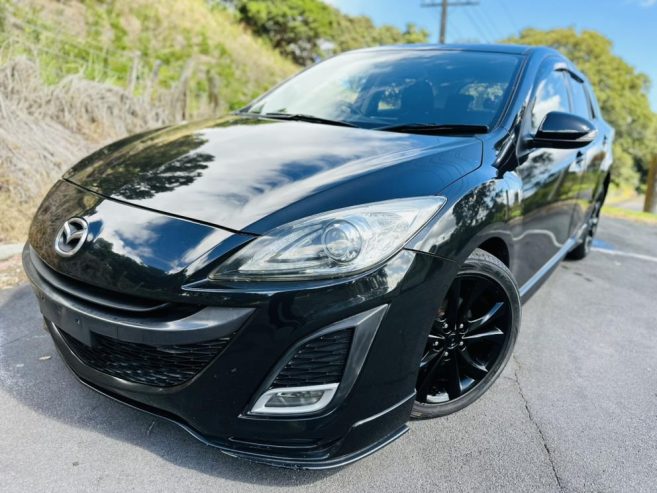 2010 Mazda Axela SPORTS !! STUNNING BLACK ALLOYS !! Hatchback Tiptronic PUSH BUTTON START