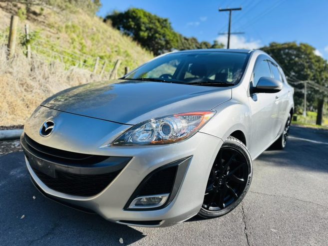 2009 Mazda Axela SPORTS !! ONE OWNER IN JAPAN !! STUNNING BLACK ALLOYS !! Hatchback Tiptronic SUPER LOW 37,XXX KMS