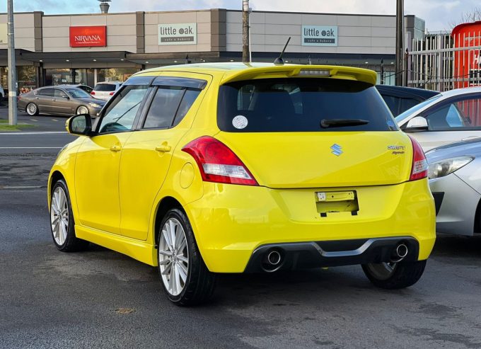 2013 Suzuki Swift Sports Model **Cruise Control, Paddle Shifters, Alloys, Special** *Push Button Start, Keyless Entry, Spoiler*