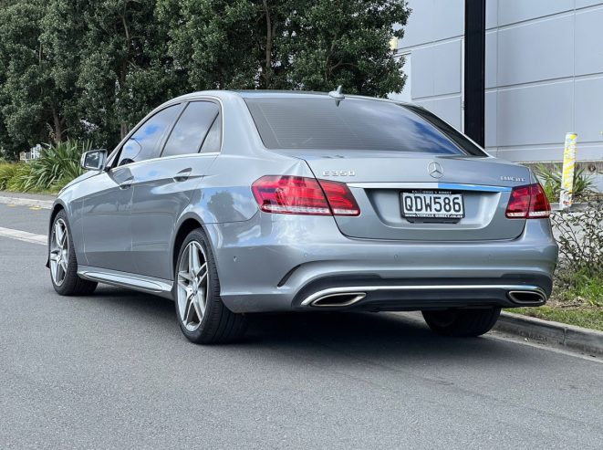 2014 Mercedes-Benz E 350 AMG Bluetec Avangarde *LIM, Paddle Shifters, Parking Sensors* Half Leather Seats, Electric/Memory Seats, Special