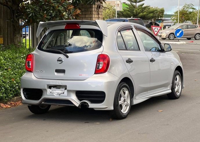 2015 Nissan March 12S 5D Grade 4.5 **Full IMPUL Body Kits** *Certified Low Kms Only 59K**