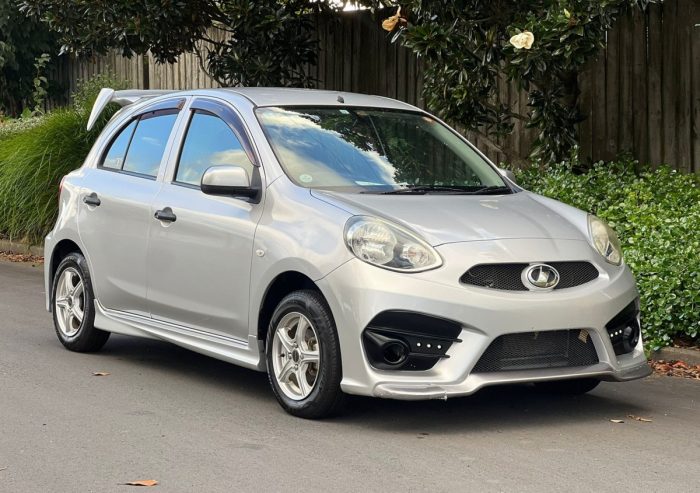 2015 Nissan March 12S 5D Grade 4.5 **Full IMPUL Body Kits** *Certified Low Kms Only 59K**