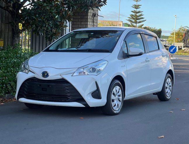 2017 Toyota Vitz Hybrid New Shape **Alarm, Certified Low Kms Only 88K** *Zero Deposit/On Spot Finance available,T&C Apply*