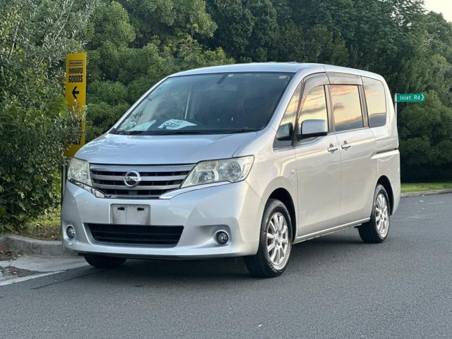 2011 Nissan Serena 20X Pure Drive *Cruise Control, Left Power Slid Door* **Eco Mode, DRD Recorded, Keyless Entry**