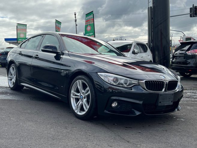 2014 BMW 420i GRANCOUPE M-SPORTS+Adaptive Cruise Control +Paddle Shifter ** Twin Power Turbo,i-Drive, JOY STICK, ALLOYS **