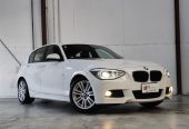 2013 BMW 120i M-SPORT/4NEW TYRES/GRADE4.5/LOW KMS Hatchback Automatic