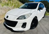 2013 Mazda Axela SPORTS !! STUNNING ALLOYS !! ONE OWNER IN JAPAN !! Hatchback Tiptronic REV CAMERA !! SPORTS SPOILER !! PUSH BUTTON START !! LOW KMS