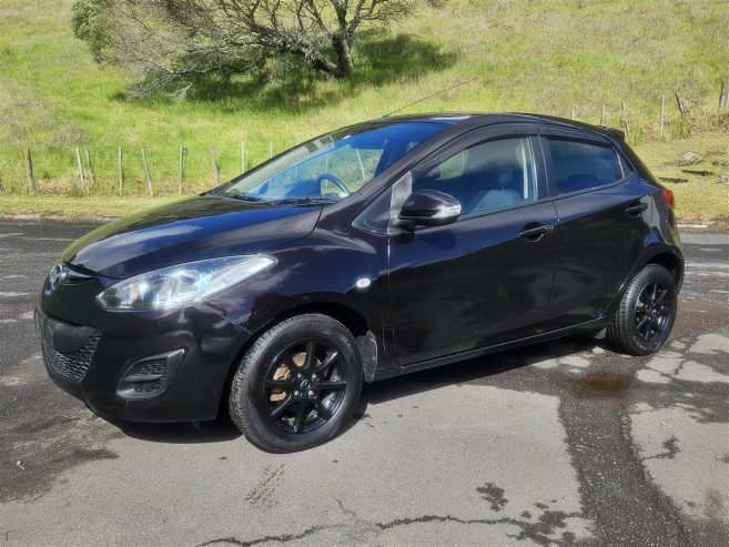 2012 Mazda Demio SKYACTIV, BLACK ALLOYS Hatchback Automatic BRAND NEW TYRES