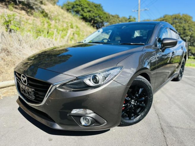 2014 Mazda Axela SPORTS !! HIGH SPEC !! SKYACTIVE ENGINE !! ONE OWNER IN JAPAN !! Sedan Tiptronic SUPER LOW 9,XXX KM’S !! CRUISE CONTROL !! REV CAMERA !! ALL NEW TIRES !! 2 KEYS