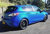 2011 Mazda Axela NZ BLUE TOOTH STEREO, BLACK MAGS Hatchback Automatic REVERSING CAMERA, BRAND NEW TYRES