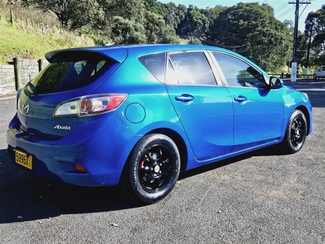 2011 Mazda Axela NZ BLUE TOOTH STEREO, BLACK MAGS Hatchback Automatic REVERSING CAMERA, BRAND NEW TYRES