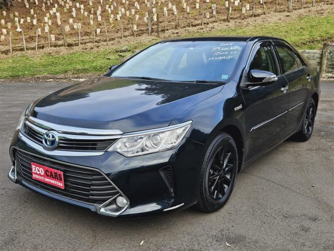 2015 Toyota Camry HYBRID NZ STEREO Sedan Automatic BLACK ALLOYS, REVERSING CAMERA