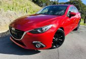 2015 Mazda Axela SPORTS !! HIGH SPEC !! SKYACTIVE ENGINE !! Hatchback Tiptronic SUPER LOW 25,XXX KMS !! ADAPTIVE CRUISE CONTROL !! LANE ASSIST !! REV CAMERA !! ALL NEW TIRES