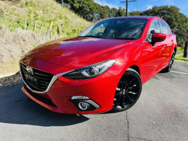 2015 Mazda Axela SPORTS !! HIGH SPEC !! SKYACTIVE ENGINE !! Hatchback Tiptronic SUPER LOW 25,XXX KMS !! ADAPTIVE CRUISE CONTROL !! LANE ASSIST !! REV CAMERA !! ALL NEW TIRES