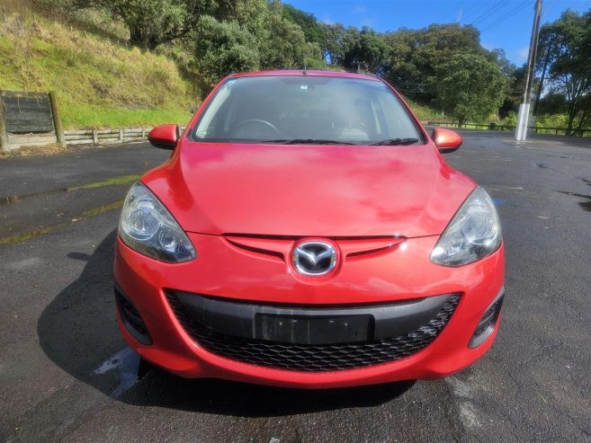 2013 Mazda Demio SKYACTIV, REVERSING CAMERA Hatchback Automatic BRAND NEW TYRES, BLACK ALLOYS