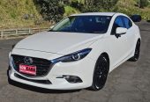 2016 Mazda Axela HYBRID, TOP SPEC, FACELIFT, BLACK ALLOYS Sedan Automatic CRUISE CONTROL, HEATED AND LEATHER SEATS, LOW KMS