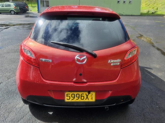 2013 Mazda Demio SKYACTIV, REVERSING CAMERA Hatchback Automatic BRAND NEW TYRES, BLACK ALLOYS