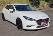 2016 Mazda Axela HYBRID, TOP SPEC, FACELIFT, BLACK ALLOYS Sedan Automatic CRUISE CONTROL, HEATED AND LEATHER SEATS, LOW KMS