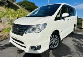 2016 Nissan Serena HYBRID !! TOP SPEC !! FULLY LOADED !! Van Automatic POWER DOORS !! 360 CAMERA !! PARKING SENSORS !! CRUISE CONTROL !! LANE ASSIST !!