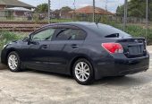 2012 Subaru Impreza G4 20i Eyesight AWD, 2000cc, Petrol, 4 Door, Sedan, Automatic, All Wheel Drive, 104,352km