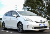 2012 Toyota Prius Alpha 1.8G Cruise Control., 1800cc, Hybrid, 5 Door, Station Wagon, 7 Seats , Automatic, Front Wheel,104,367km