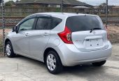 2016 Nissan Note 1.2 X Facelift, 1200cc, Petrol, 5 Door, Hatchback, 5 Seats, Automatic, Front Wheel, 88,574km