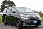 2014 Toyota Vellfire 24Z 8 Seater, 2400cc, Petrol, 5 Door, Van, Automatic, Front Wheel, 119,231km