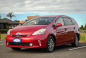 2013 Toyota Prius Alpha 1.8S 7 Seater, 1800cc, Hybrid, 5 Door, Station Wagon, Automatic, Front Wheel, 112,086km