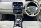 2016 Nissan Leaf 30X Side Airbags, Electric, 5 Door, Hatchback, Automatic, Front Wheel, 57,260km