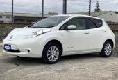 2016 Nissan Leaf 30X Side Airbags, Electric, 5 Door, Hatchback, Automatic, Front Wheel, 57,260km