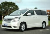 2009 Toyota Vellfire 240Z 7 Seater, 2400cc, Petrol, 5 Door, Van, Automatic, Front Wheel, 109,056km