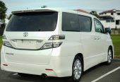 2009 Toyota Vellfire 240Z 7 Seater, 2400cc, Petrol, 5 Door, Van, Automatic, Front Wheel, 109,056km