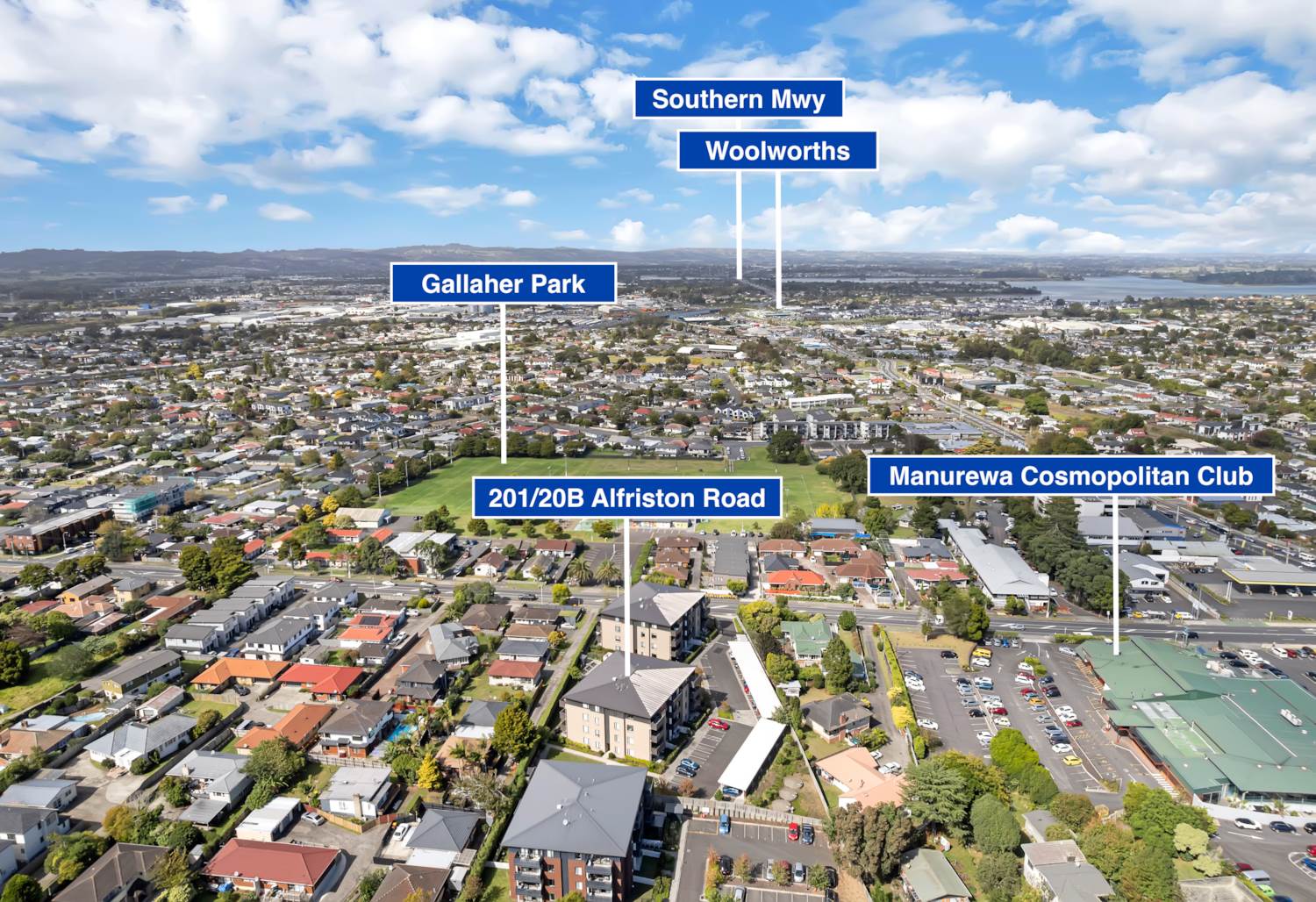 2 beds 1 bath 1 car park apartment, walks to schools, Manurewa town centre, 201/20B Alfriston Road, Manurewa East, Auckland