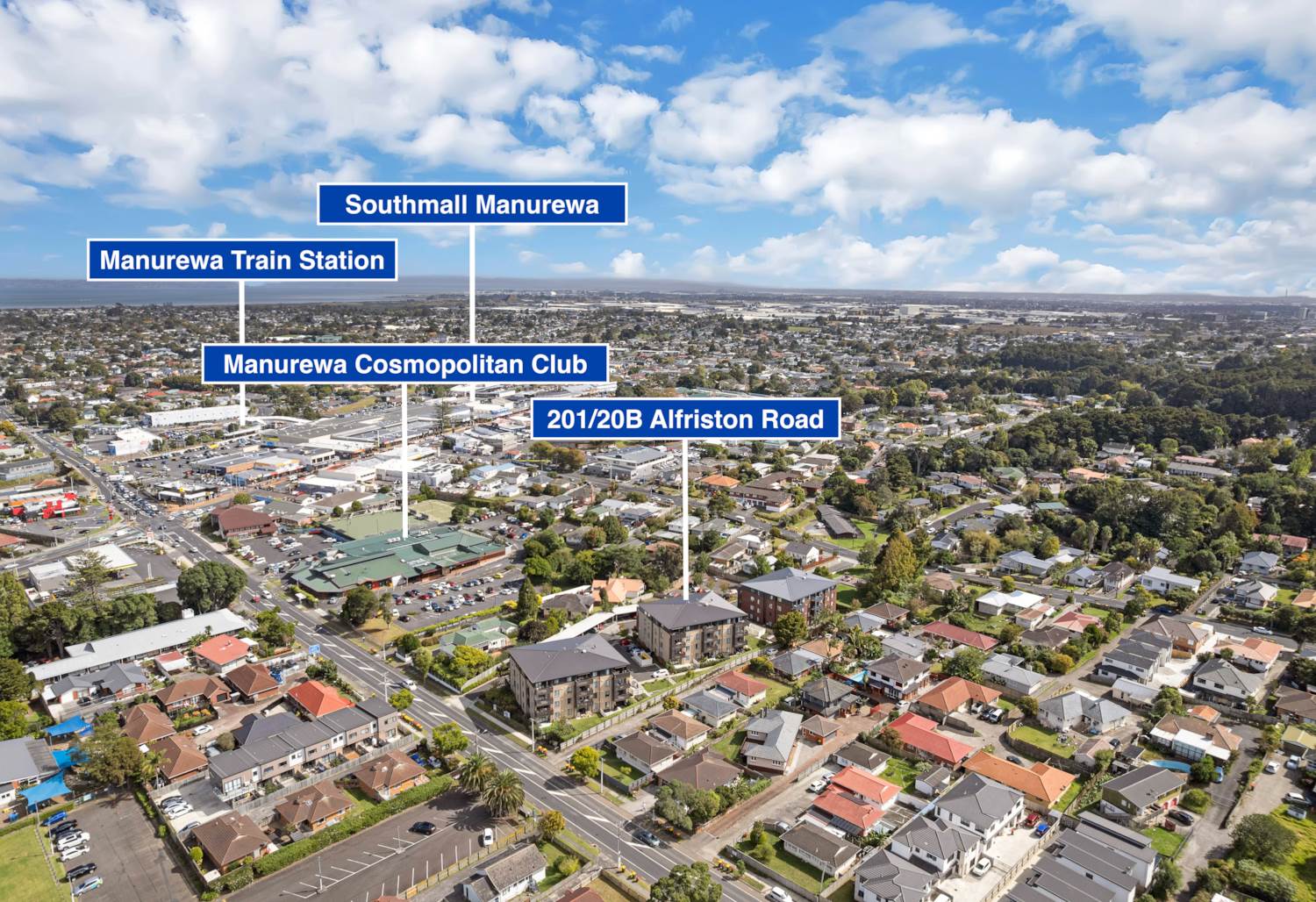 2 beds 1 bath 1 car park apartment, walks to schools, Manurewa town centre, 201/20B Alfriston Road, Manurewa East, Auckland