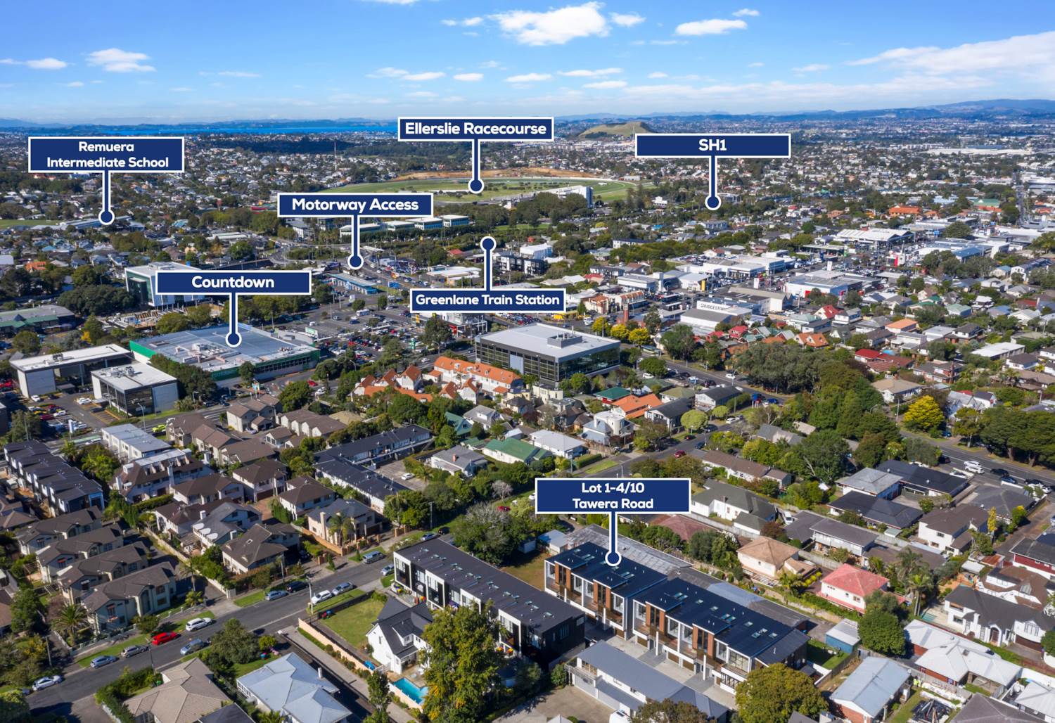 Lot 1-4/10 Tawera Road, Greenlane, Auckland
