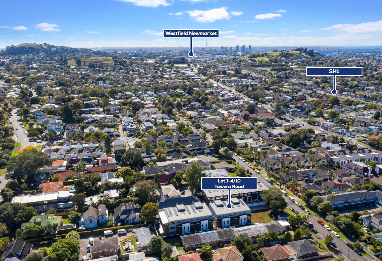 Lot 1-4/10 Tawera Road, Greenlane, Auckland
