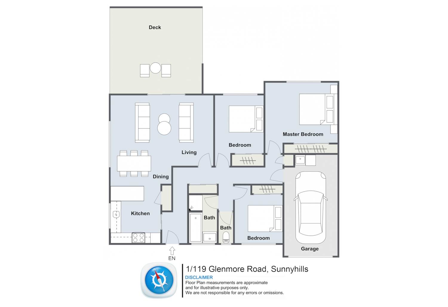 1/119 Glenmore Road, Sunnyhills, Auckland