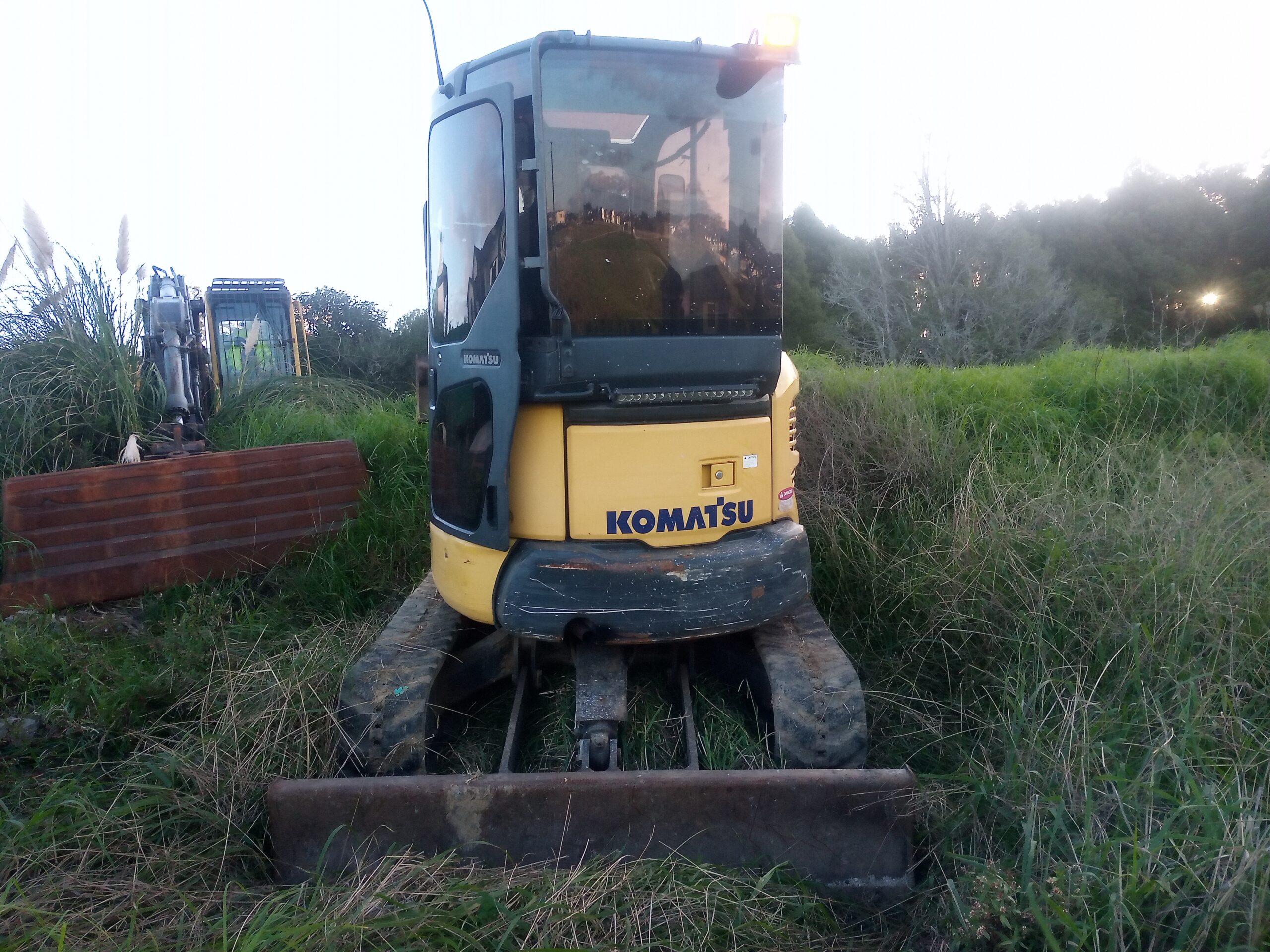 Komatsu PC 35 MR, 4097 hours,