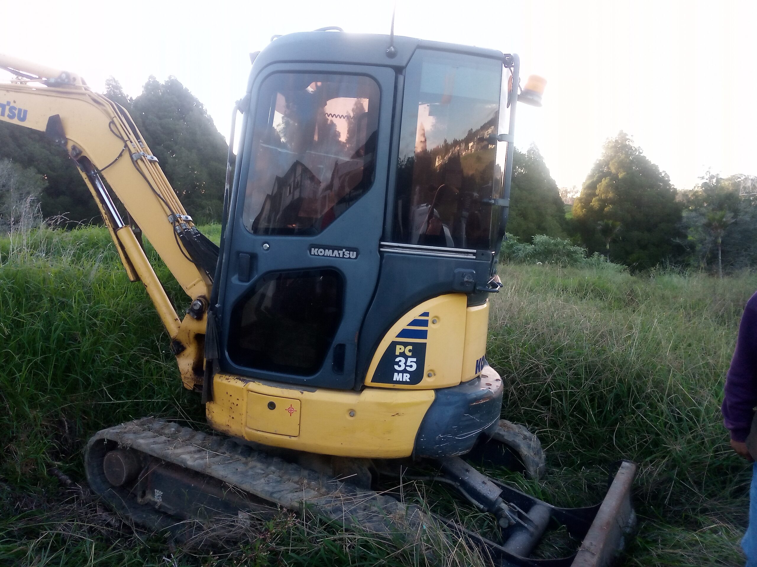 Komatsu PC 35 MR, 4097 hours,