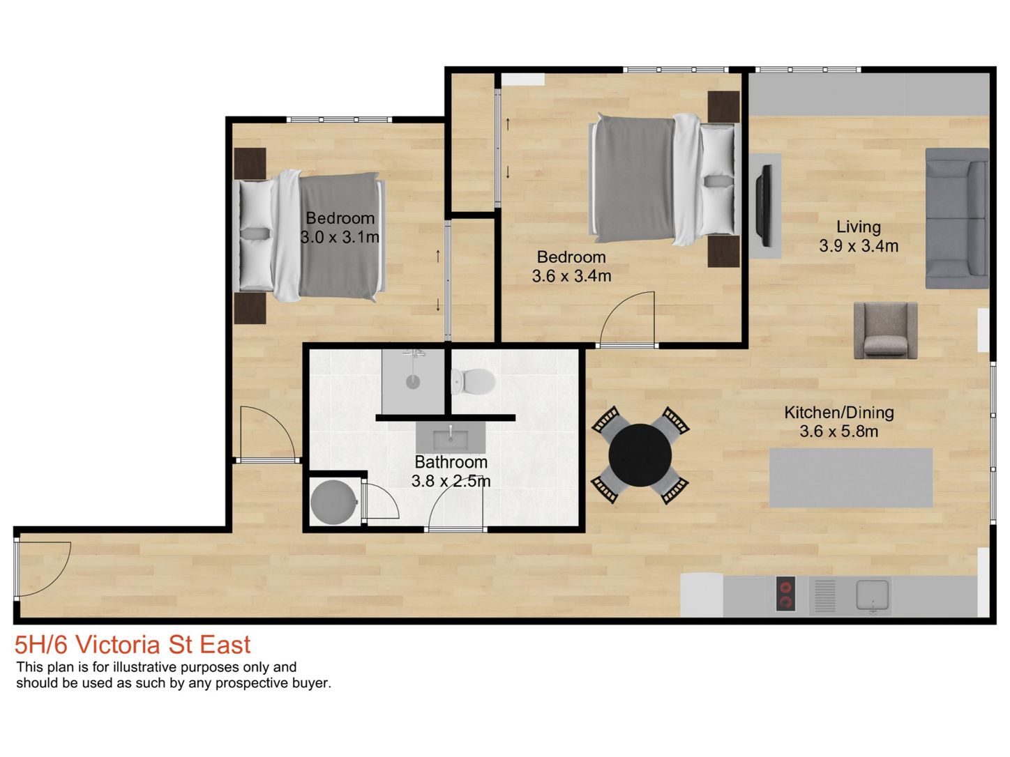 5H/6 Victoria Street East, Auckland Central, Auckland