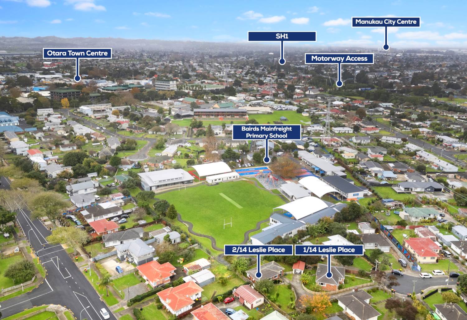 Flat 1 & 2, 14 Leslie Place, Otara, Auckland